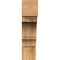 Ekena Millwork Balboa Block Rough Sawn Bracket, Western Red Cedar, 4"W x 16"D x 16"H BKT04X16X16BOA05RWR - alternate 3